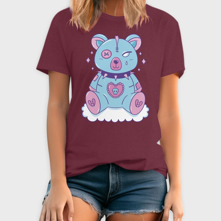 Bear Patchwork, Tricou Barbati (Unisex)