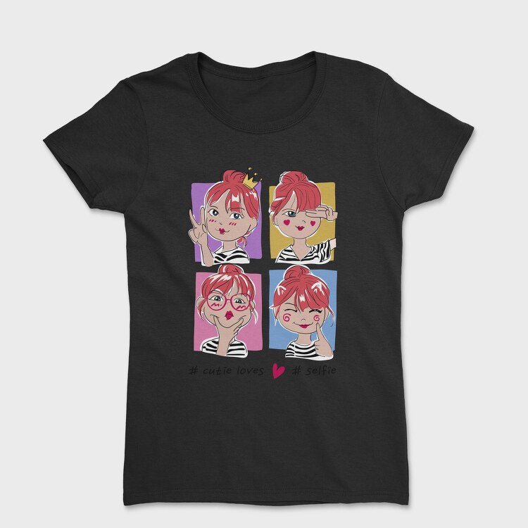 Red Hair Vibes, Tricou Femei