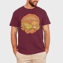 Frog and Mushrooms Vintage, Tricou Barbati (Unisex)