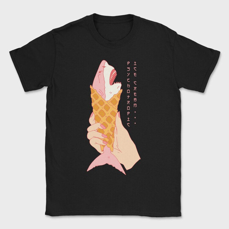 Shark Ice Cream Dreams, Tricou Barbati (Unisex)