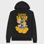 Saiyan Bros Gold, Hanorac Oversize Barbati (Unisex)