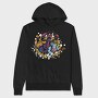 Rockin Animal Band, Hanorac Oversize Barbati (Unisex)