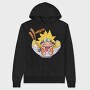Ramen Ninja Vibes, Hanorac Oversize Barbati (Unisex)