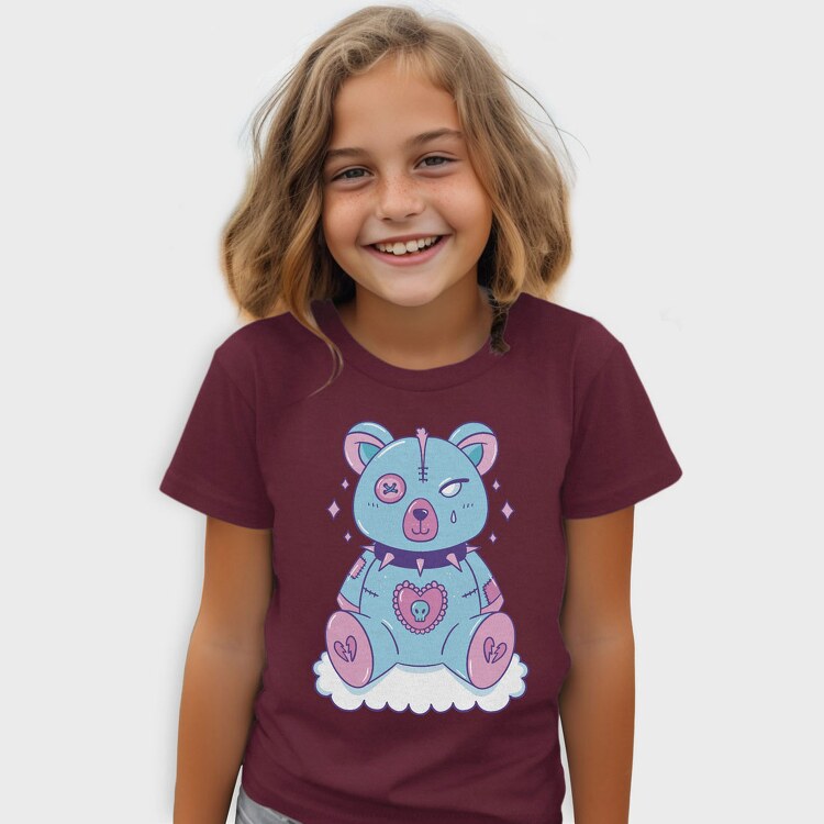 Bear Patchwork, Tricou Copii