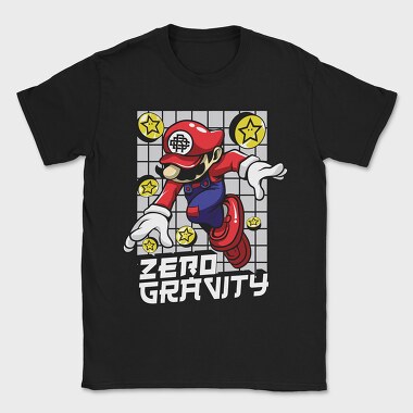 Zero Gravity Mario, Tricou Barbati (Unisex)