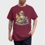 Frog Banjo Mushrooms, Tricou Barbati (Unisex)