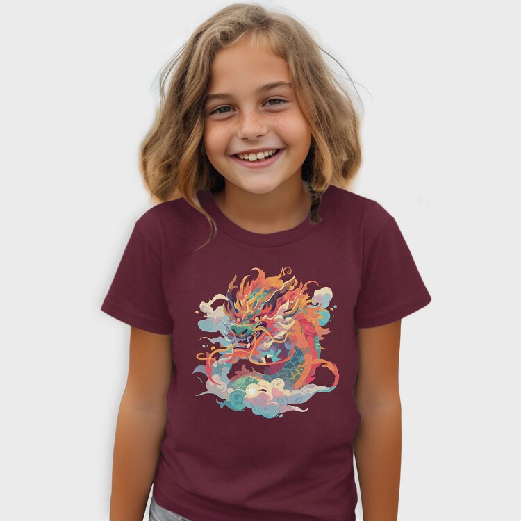 Colorful Dragon Chinese, Tricou Copii