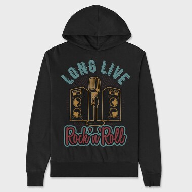 Rock Live Speakers, Hanorac Oversize Barbati (Unisex)
