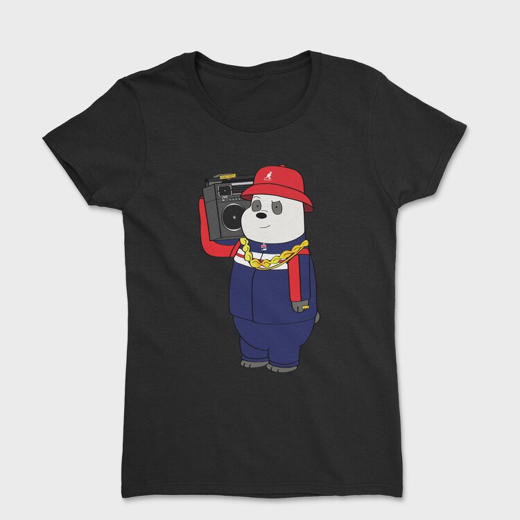 Party Bear Boombox, Tricou Femei