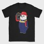 Party Bear Boombox, Tricou Barbati (Unisex)
