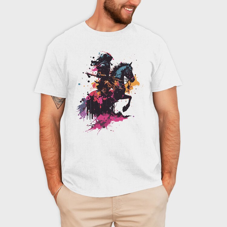Colorful Horse, Tricou Barbati (Unisex)