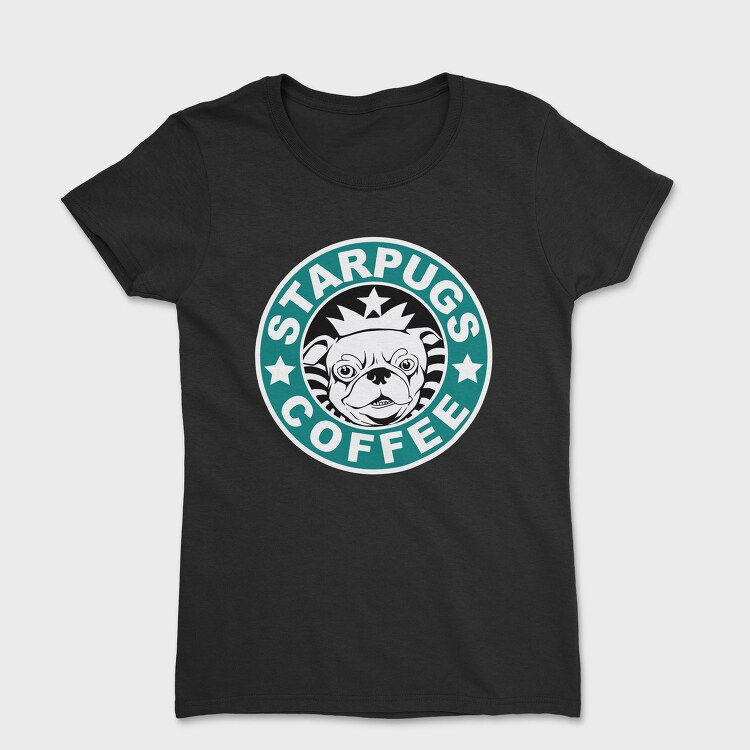 Pug Prince Coffee, Tricou Femei