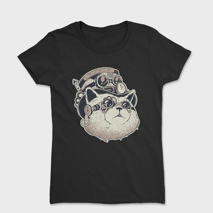 Pug Pilot Goggles, Tricou Femei