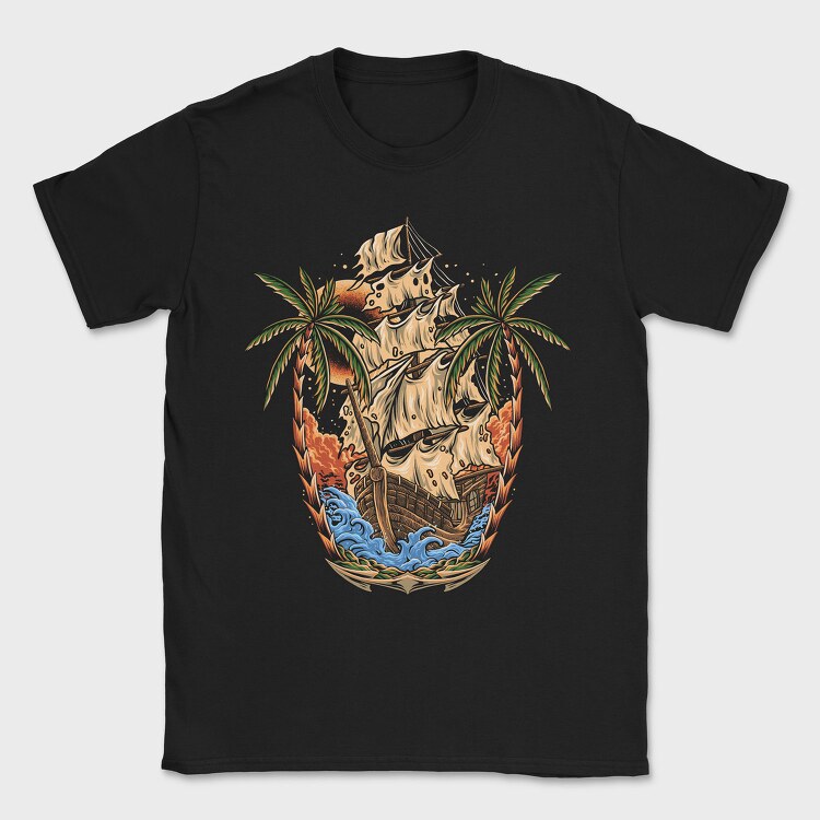 Tricou Barbati (Unisex) Imprimat digital direct in tesatura, bumbac premium 100%.
