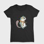 Otter Scarfed Night Stroll, Tricou Femei