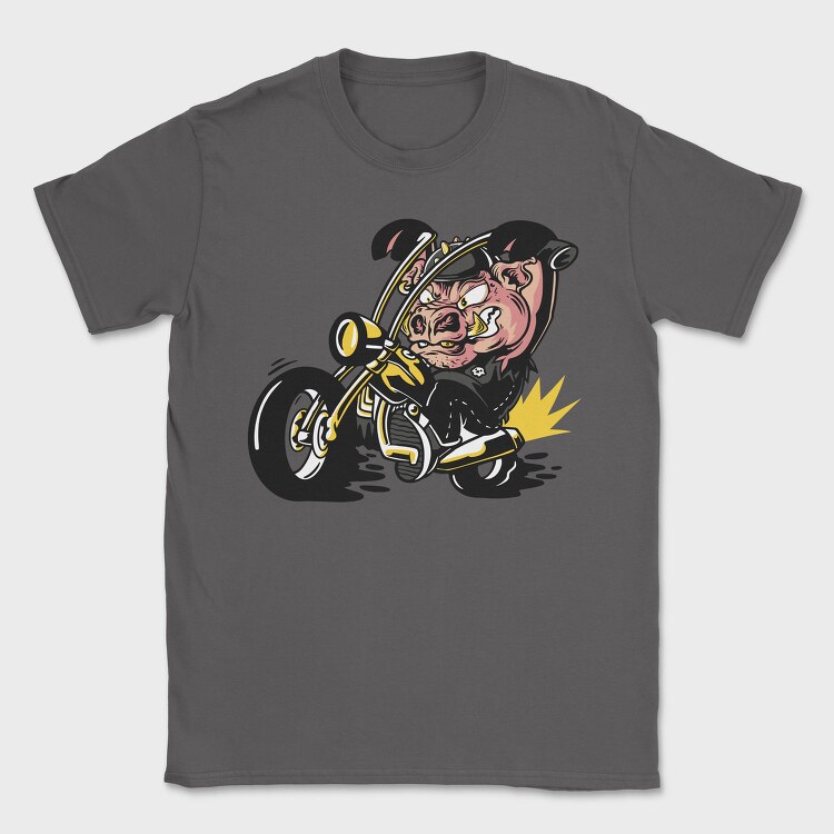 Pork Rider, Tricou Barbati (Unisex)