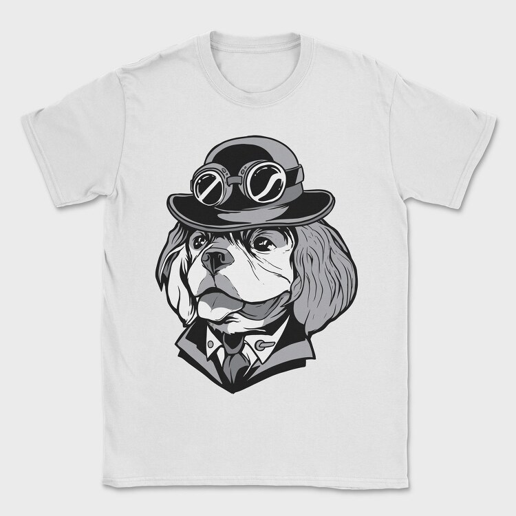 Pilot Pup, Tricou Barbati (Unisex)