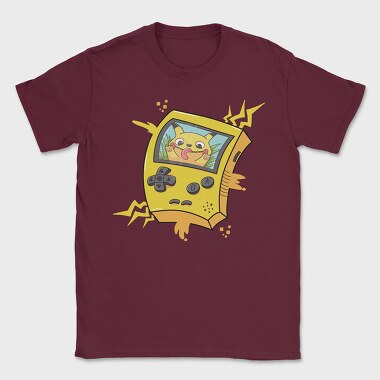 Pikachu Game Console, Tricou Barbati (Unisex)
