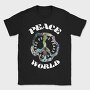 Peace World Vibes, Tricou Barbati (Unisex)