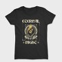 Eternal Night Skull Gothic Grim Reaper, Tricou Femei