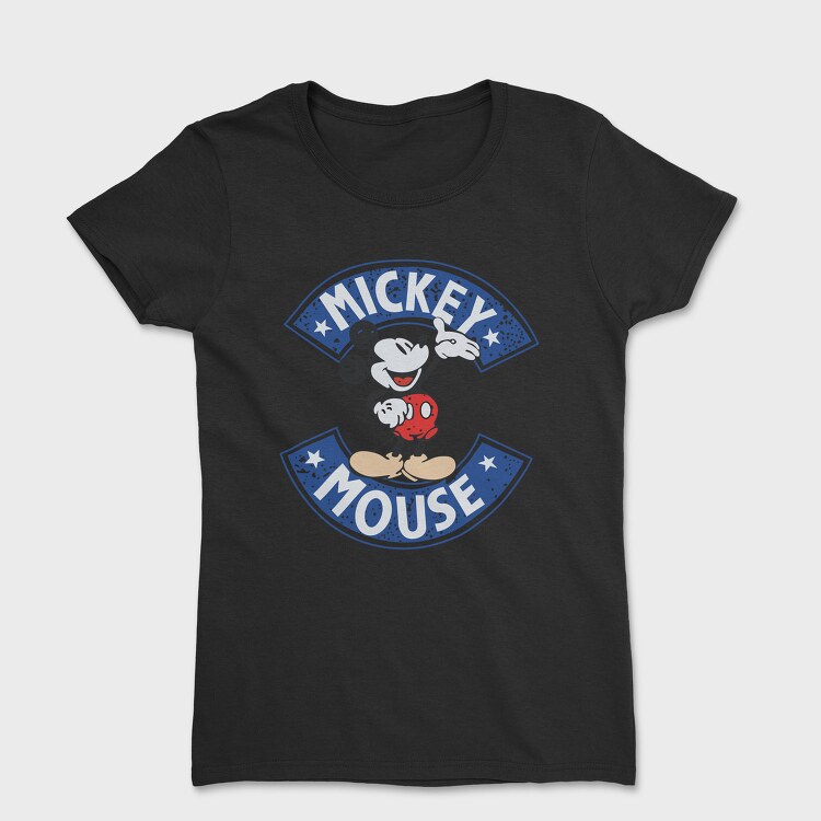 Mickey Mouse Emblem, Tricou Femei