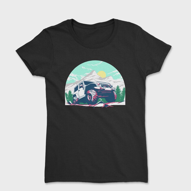 Mountain Beast Vibes, Tricou Femei