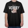 Teddy Hammock Dreams, Tricou Oversize Barbati (Unisex)