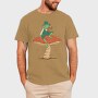 Frog Cottagecore Reading, Tricou Barbati (Unisex)