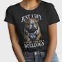 Just a Boy Who Loves Bulldog, Tricou Femei