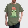 Frog Cute Strawberry, Tricou Barbati (Unisex)