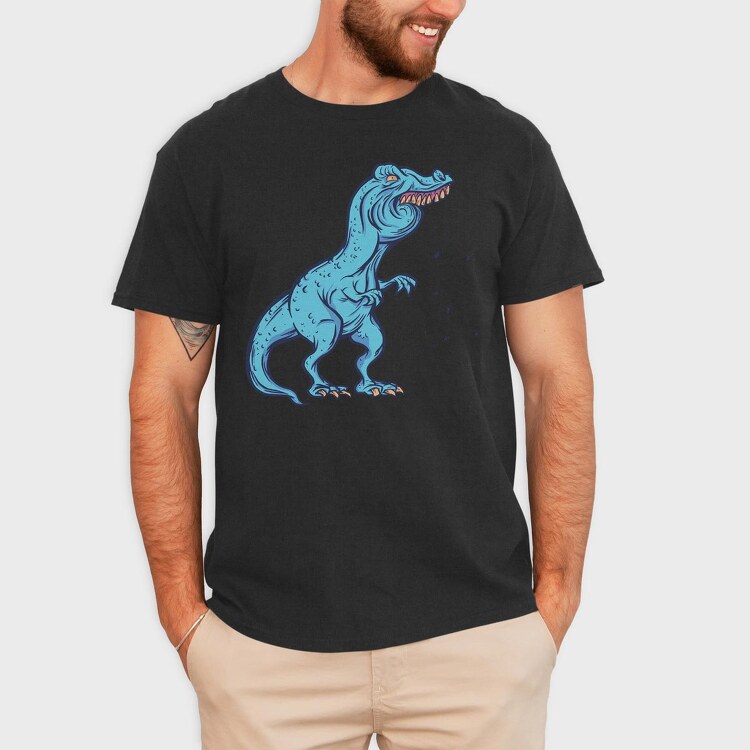 Eating Trex, Tricou Barbati (Unisex)