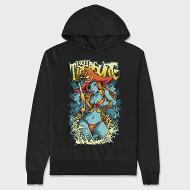 Whobitac Bang Pirate, Hanorac Oversize Barbati (Unisex)