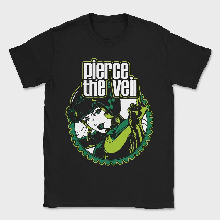 Piercing Veil Mystery, Tricou Barbati (Unisex)