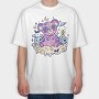 Moonlit Teddy Dreams, Tricou Oversize Barbati (Unisex)