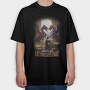 Epic Dragon Battle Fight Paladin, Tricou Oversize Barbati (Unisex)