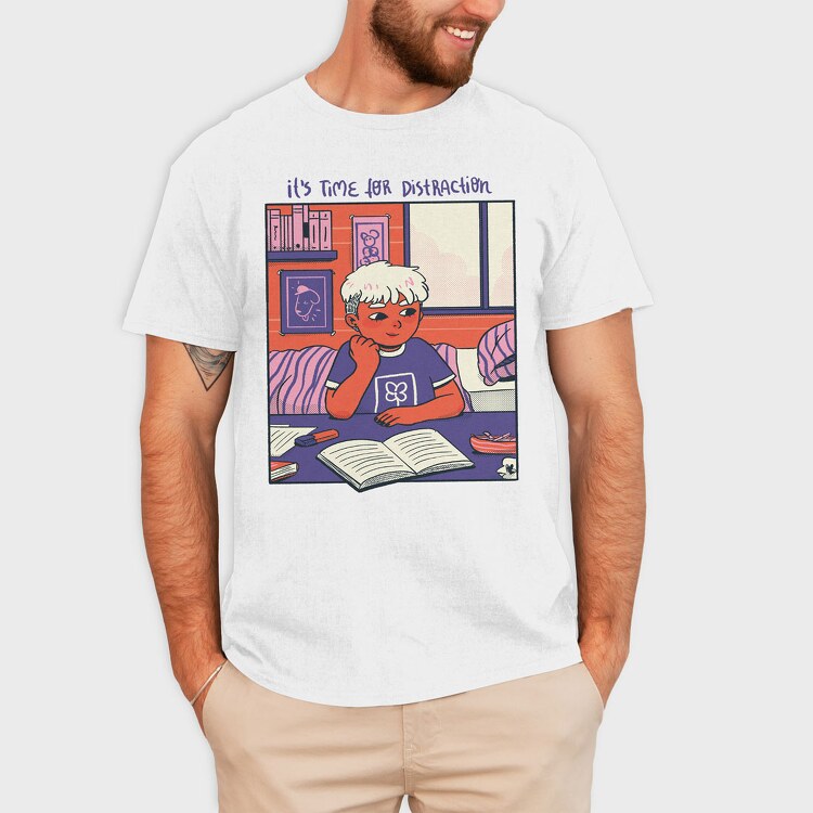 Comfy Chill Girl 11, Tricou Barbati (Unisex)