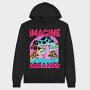 Mushroom Dreams, Hanorac Oversize Barbati (Unisex)