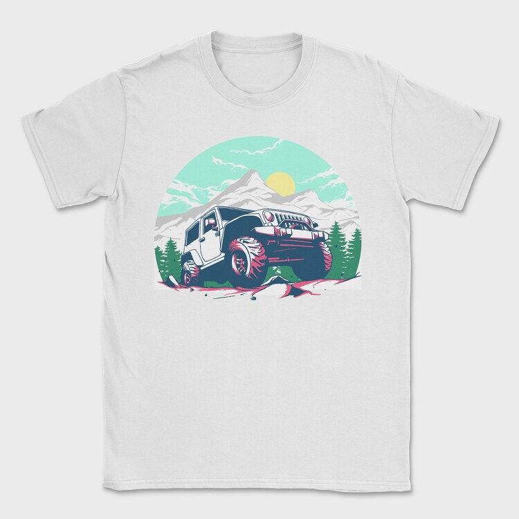 Mountain Beast Vibes, Tricou Barbati (Unisex)