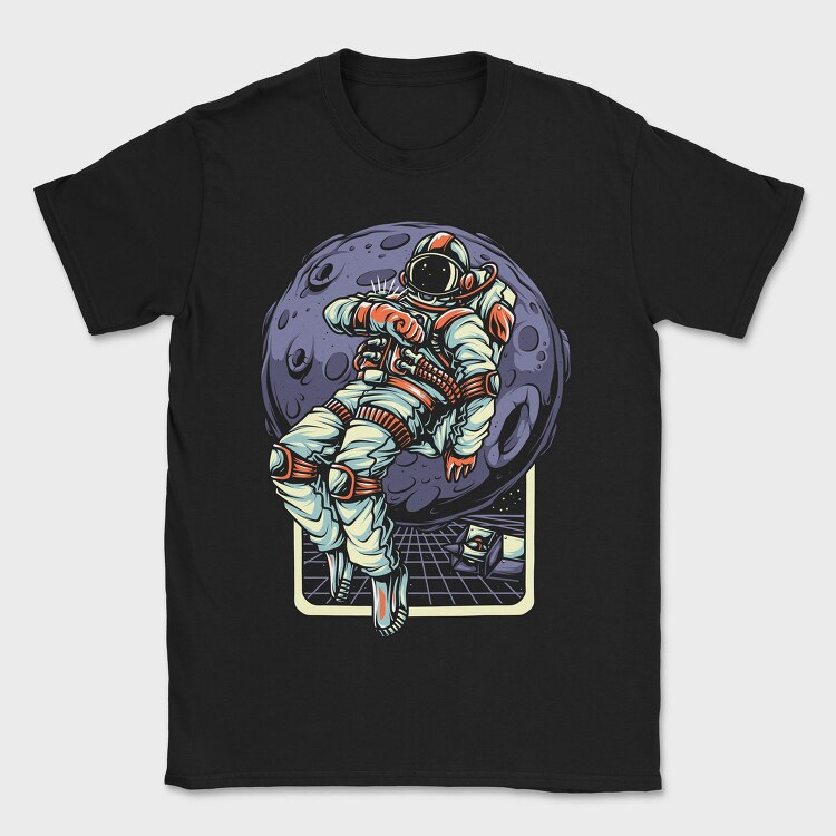 Moonwalk Astronaut, Tricou Barbati (Unisex)