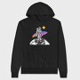 Moon Surfer, Hanorac Oversize Barbati (Unisex)