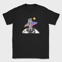 Moon Surfer, Tricou Barbati (Unisex)