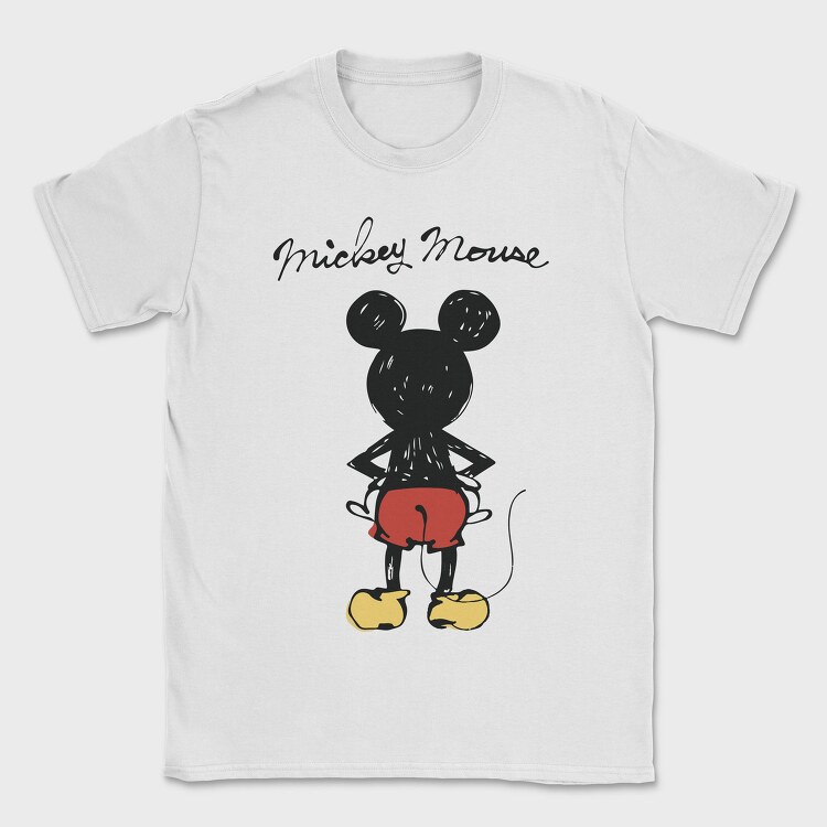 Mickeys Midnight Stroll, Tricou Barbati (Unisex)