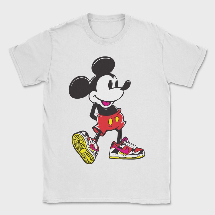 Mickey Sneaker Dreams, Tricou Barbati (Unisex)