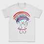 Rainbow Bear Vibes, Tricou Barbati (Unisex)