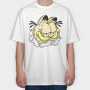 Garfields Grumpy Glam, Tricou Oversize Barbati (Unisex)