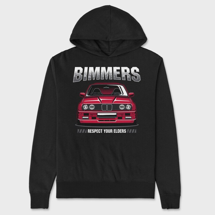 Bmw Lovers Edition, Hanorac Oversize Barbati (Unisex)