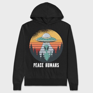 Peace Humans, Hanorac Oversize Barbati (Unisex)
