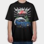 Mountain Drift, Tricou Oversize Barbati (Unisex)