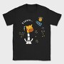 Giraffe Galaxy Explorer, Tricou Barbati (Unisex)