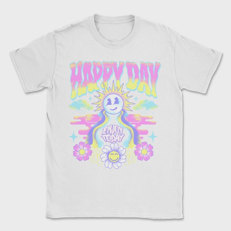 Happy Day Dreamer, Tricou Barbati (Unisex)